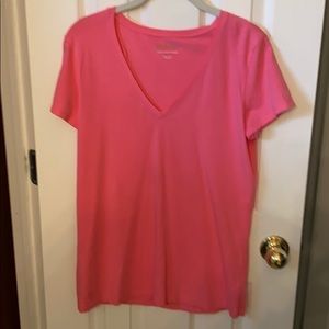 Lilly Pulitzer Pink V-Neck